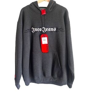 Vintage 90’s Y2K JNCO Jeans Hoodie Skateboard Sweatshirt NWT Size XXL